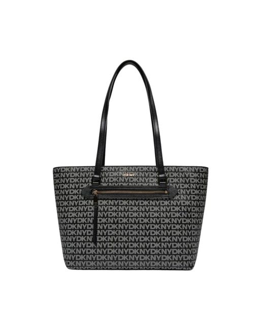 DKNY Black Shopping Bags