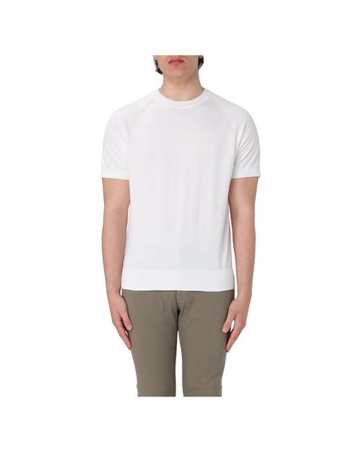 Paolo Pecora White T-Shirts for men