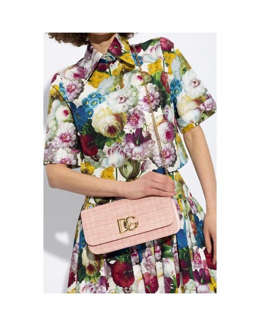 Dolce & Gabbana Pink Cross Body Bags