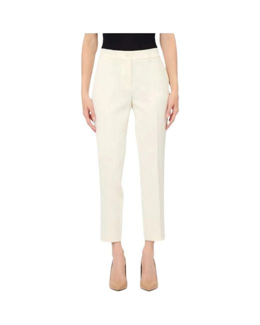 Liu Jo Natural Cropped Trousers