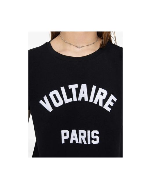 Zadig & Voltaire T-Shirts in het Black
