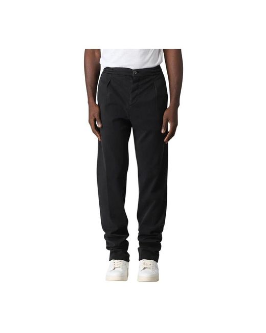 Kiton Vielseitige Schwarze Hose Für Männer in Black für Herren
