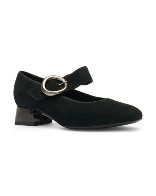 Ara Schoenen ,Zwart ,Leer Graz Court Shoe in het Black