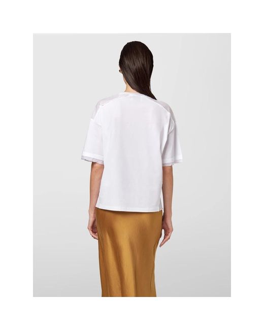 Alpha Studio T-Shirt in het White