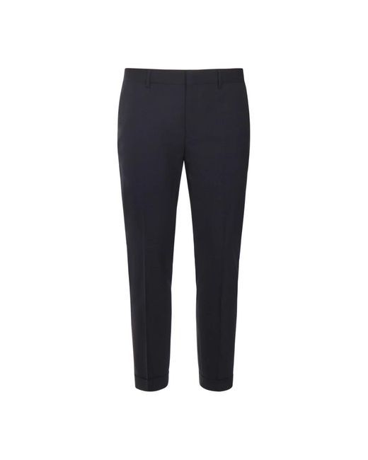 BE ABLE Blue Slim-Fit Trousers for men
