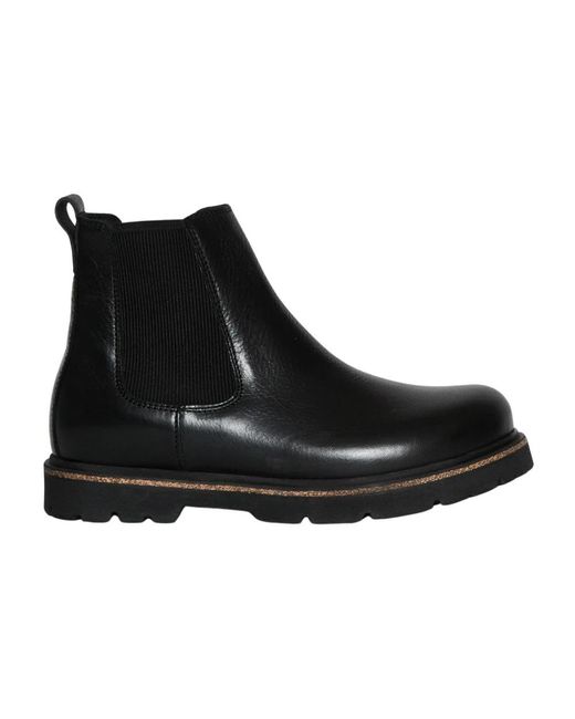 Birkenstock Black Chelsea Boots for men