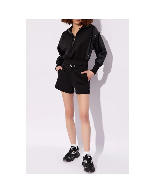 Moose Knuckles Black Short Shorts