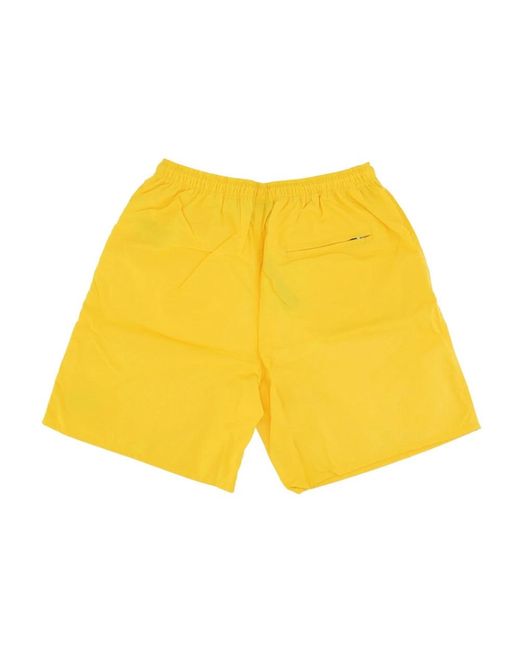 Huf Yellow Casual Shorts for men