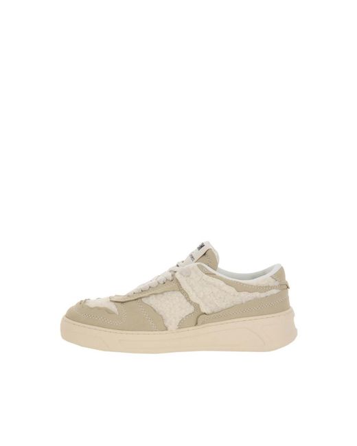 MSGM Fantastische Groene Sneakers in het Natural