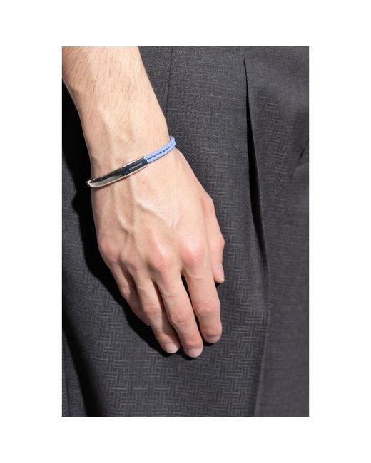 Bracelets di Ferragamo in Blue da Uomo