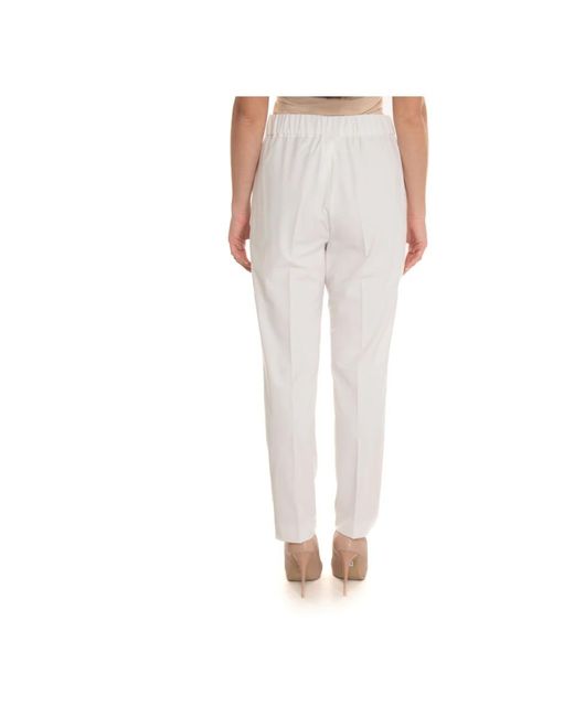 Trousers > slim-fit trousers Pennyblack en coloris White