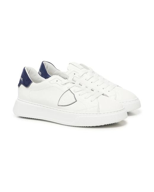 Philippe Model White Sneakers for men
