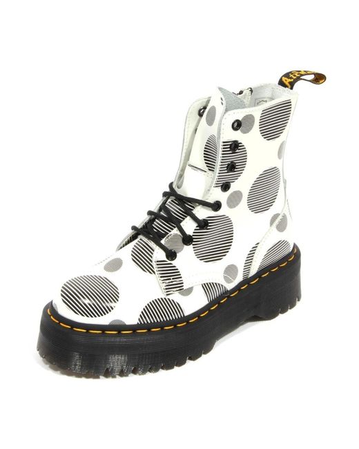 Dr. Martens Multicolor Lace-Up Boots