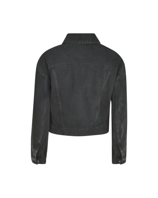 Ann Demeulemeester Black Denim Jackets