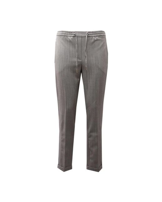 Woolrich Gray Slim-Fit Trousers