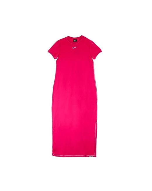 Nike Pink Midi Dresses