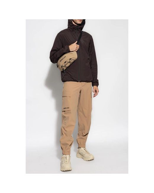 Rain Jackets di Moncler in Brown da Uomo