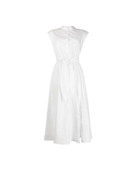 Etro White Shirt Dresses