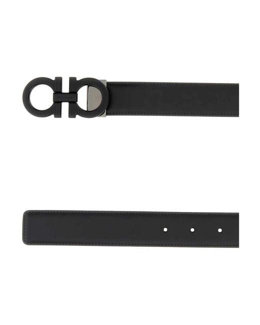 Ferragamo Black Belts for men