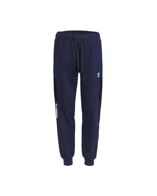 Pantaloni sportivi in cotone di Umbro in Blue da Uomo