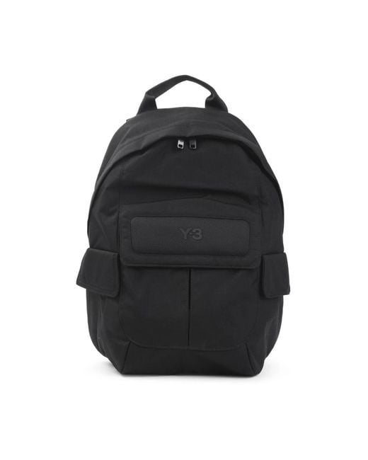 Y-3 Black Backpacks for men