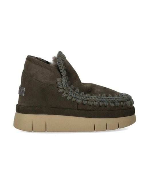 Mou Green Winter Boots