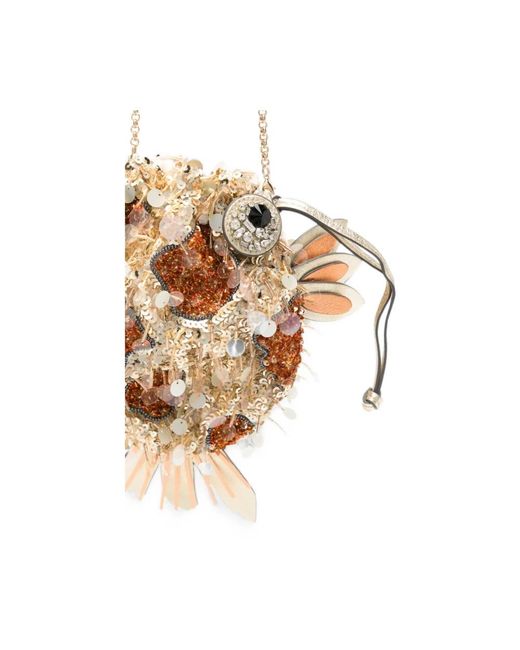 Anya Hindmarch Metallic Shoulder Bags