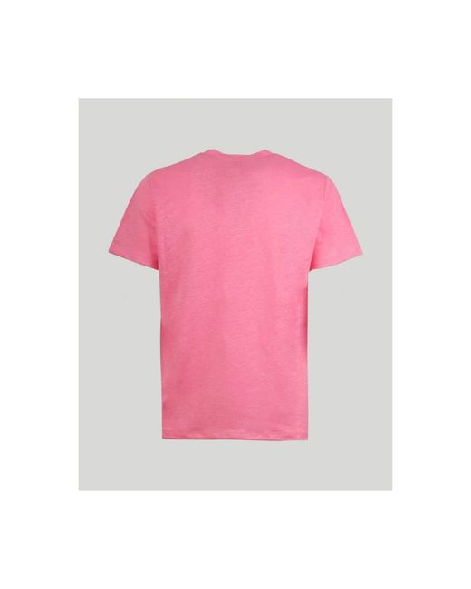 Mc2 Saint Barth Pink T-Shirts for men