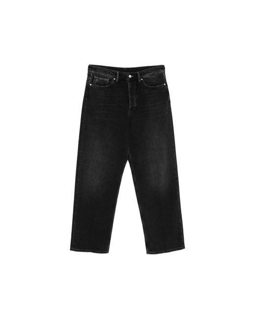 Nine:inthe:morning Black Straight Jeans for men