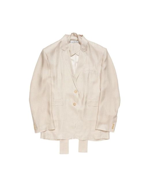 Acne Natural Blazers