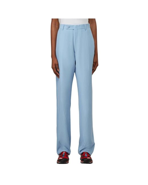 Martine Rose Blue Trousers