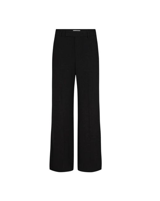 co'couture Black Wide Trousers