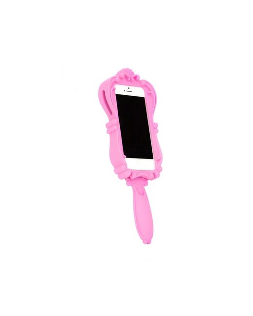 Specchio rosa barbie iphone 6 di Moschino in Pink