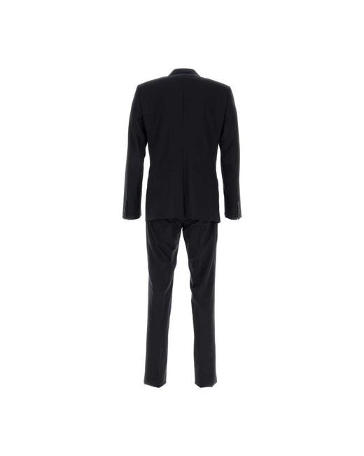 Dolce & Gabbana Black Single Breasted Suits for men