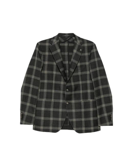 Tagliatore Gray Blazers for men