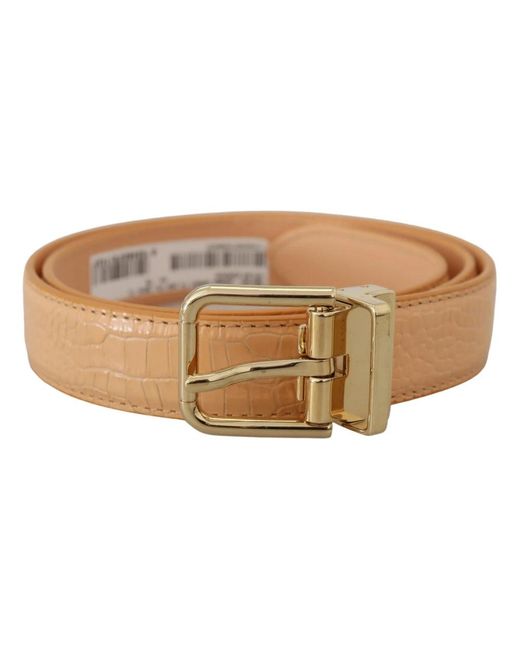 Dolce & Gabbana Brown Belts