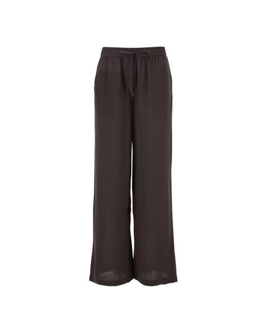 P.A.R.O.S.H. Brown Wide Trousers
