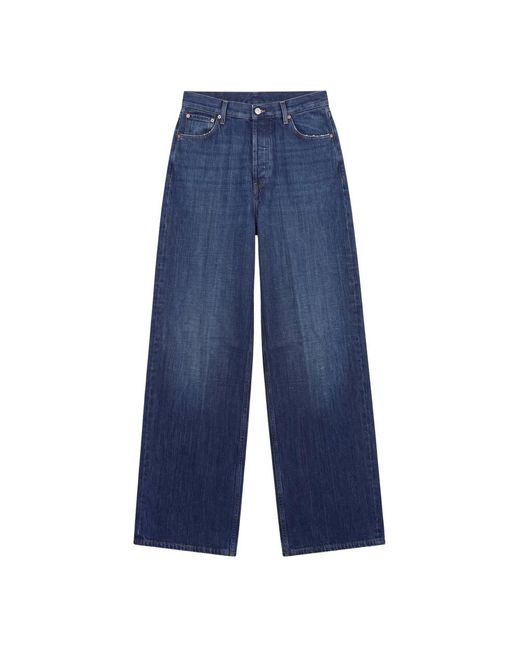 Dondup Blue Wide Jeans