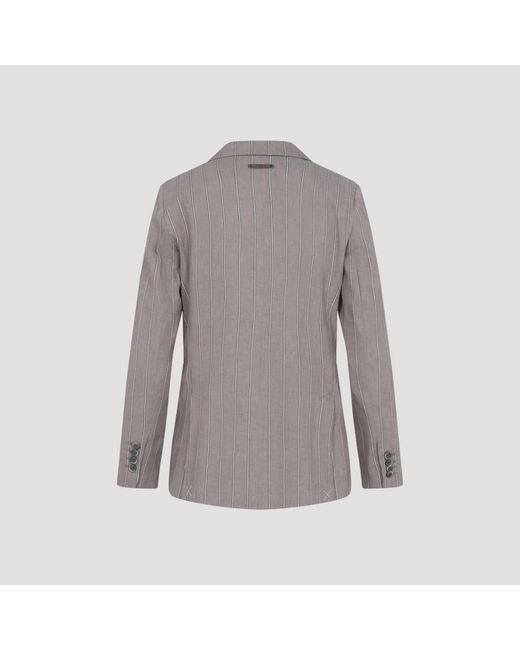 Peserico Gray Blazers
