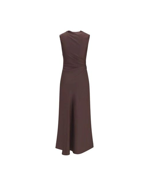 Maxi Dresses di Loulou de Saison in Brown