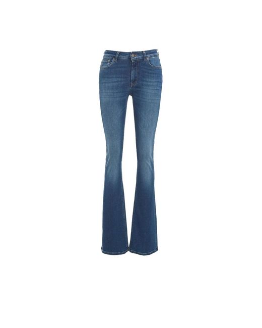 Dondup Blue Bootcut Jeans