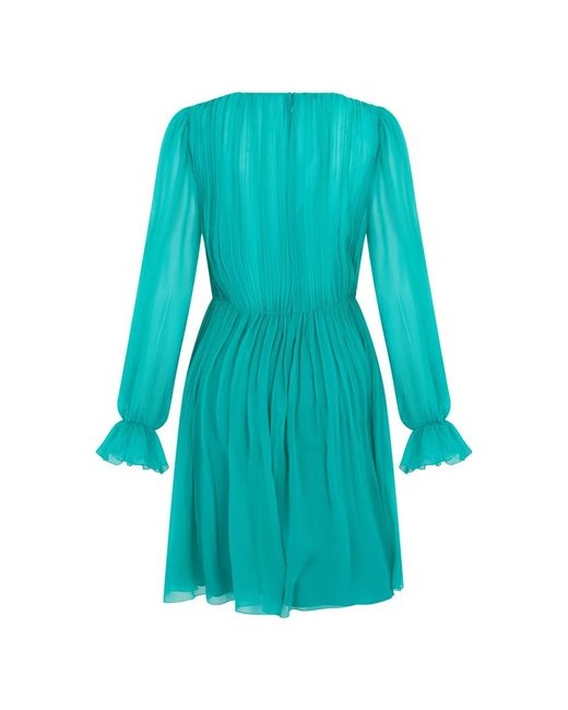 Alberta Ferretti Blue Short Dresses