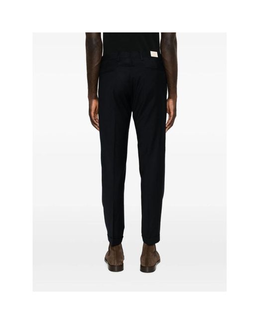 BRIGLIA Black Suit Trousers for men