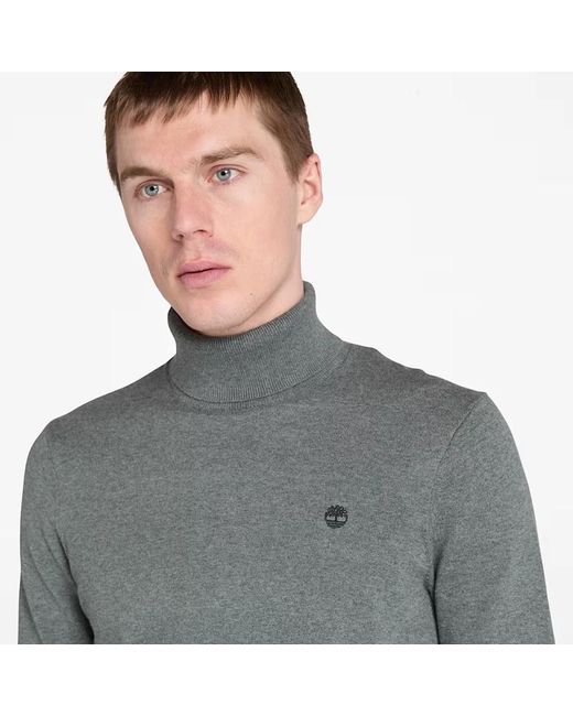Timberland Gray Turtlenecks for men
