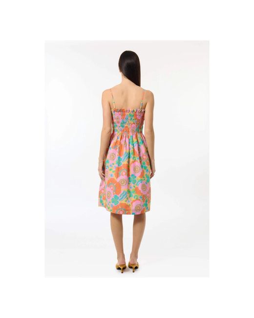 Midi Dresses Manoush de color Multicolor
