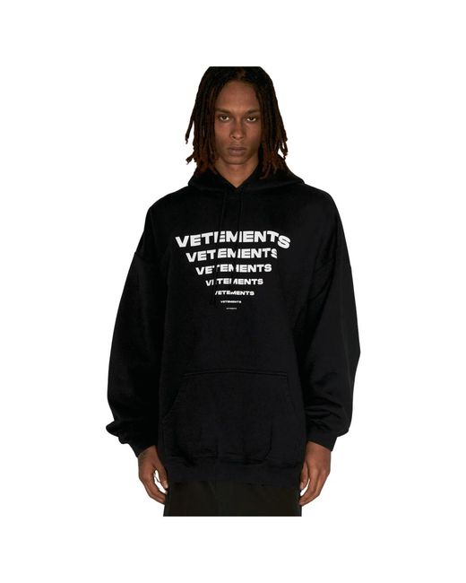Sweatshirts & hoodies > hoodies Vetements pour homme en coloris Black