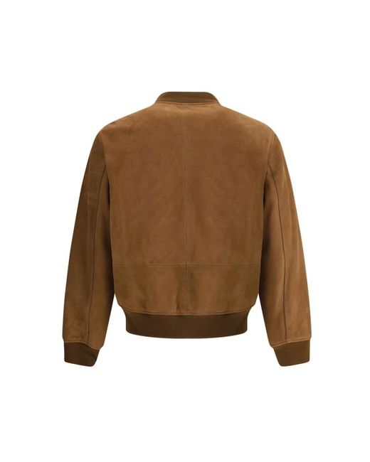 Yves Salomon Bomber Jackets in het Brown voor heren