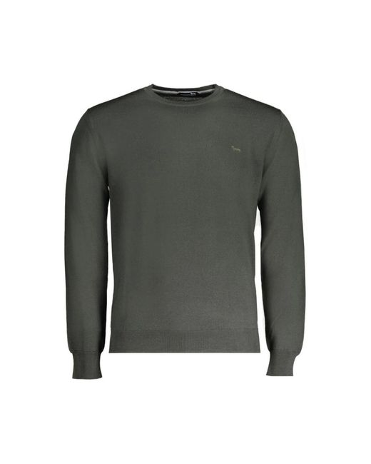 Harmont & Blaine Green Round-Neck Knitwear for men