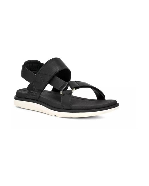 Flat Sandals Teva en coloris Black
