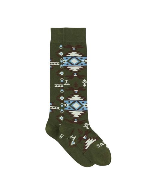 Socks Mc2 Saint Barth en coloris Green